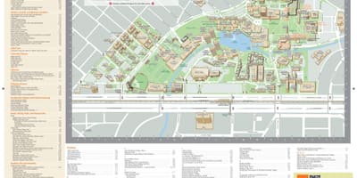 マイアミ大学キャンパスマップ