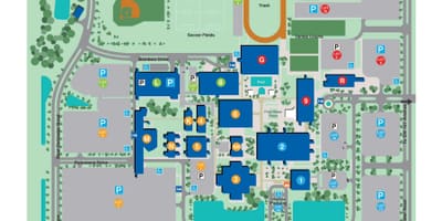 マイアミDadeケンダルインターナショナル大学キャンパスマップ